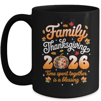 Family Thanksgiving 2026 Thanksgiving Crew Matching Group Mug | teecentury