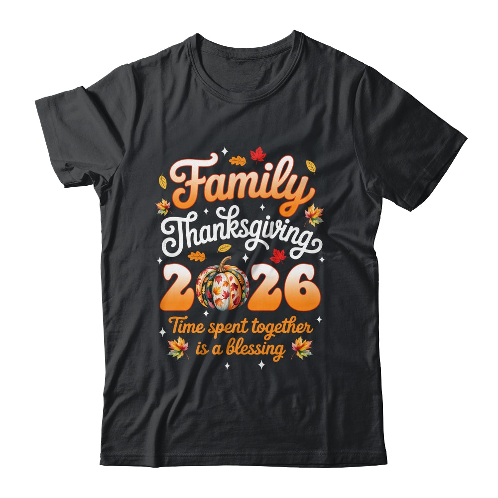 Family Thanksgiving 2026 Thanksgiving Crew Matching Group Shirt & Sweatshirt | teecentury