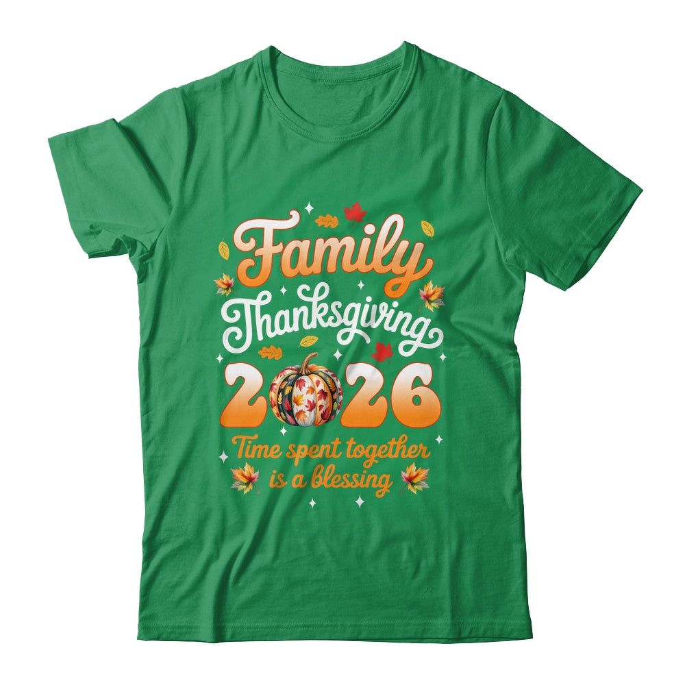 Family Thanksgiving 2026 Thanksgiving Crew Matching Group Shirt & Sweatshirt | teecentury