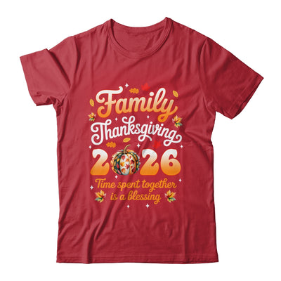 Family Thanksgiving 2026 Thanksgiving Crew Matching Group Shirt & Sweatshirt | teecentury