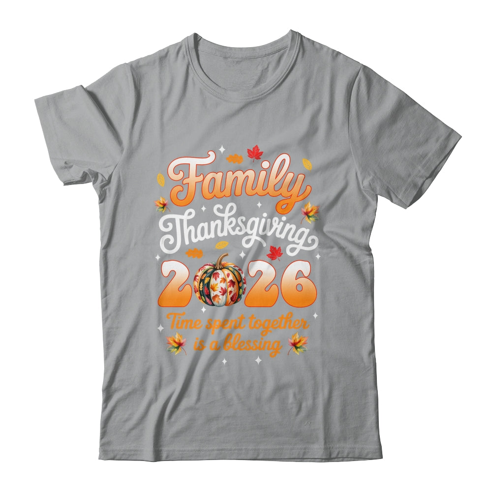 Family Thanksgiving 2026 Thanksgiving Crew Matching Group Shirt & Sweatshirt | teecentury