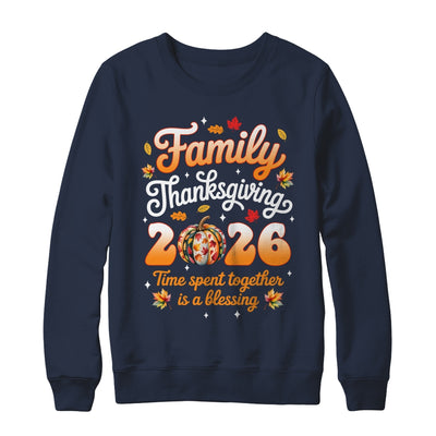 Family Thanksgiving 2026 Thanksgiving Crew Matching Group Shirt & Sweatshirt | teecentury
