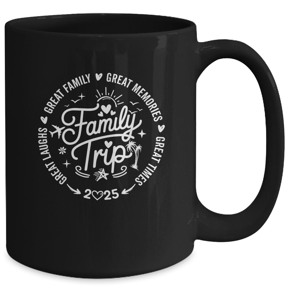 Family Trip Vacation 2025 Matching Group Summer Vacay Mug | teecentury