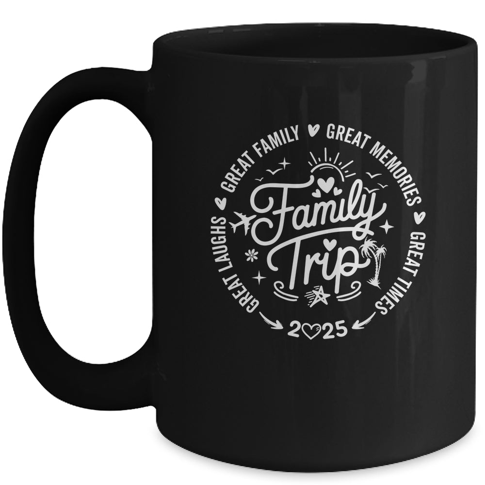 Family Trip Vacation 2025 Matching Group Summer Vacay Mug | teecentury