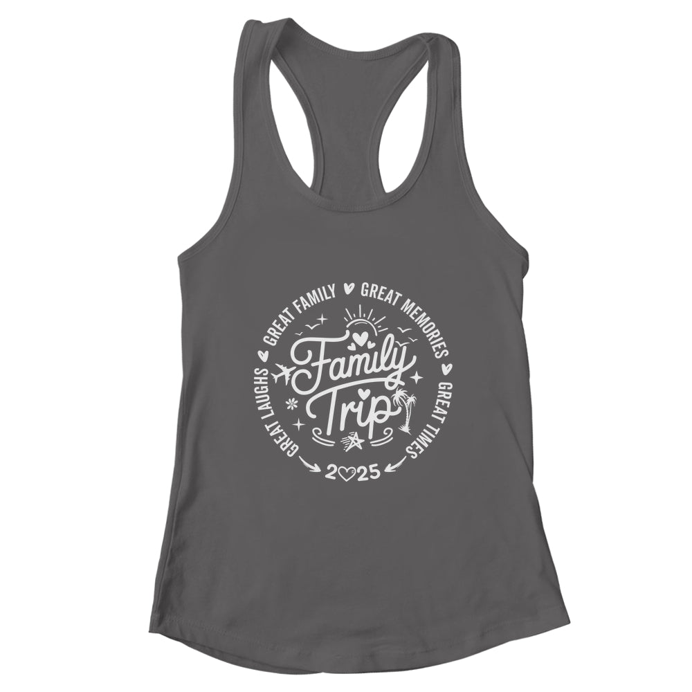 Family Trip Vacation 2025 Matching Group Summer Vacay Shirt & Tank Top | teecentury