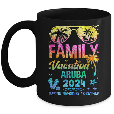 Family Vacation 2024 Aruba Matching Memories Together Mug | teecentury