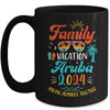 Family Vacation 2024 Aruba Matching Summer Vacation Mug | teecentury