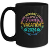 Family Vacation 2024 Beach Matching Summer Vacation Mug | teecentury