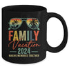 Family Vacation 2024 Beach Matching Summer Vacation Retro Mug | teecentury