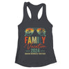 Family Vacation 2024 Beach Matching Summer Vacation Retro Shirt & Tank Top | teecentury