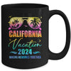 Family Vacation 2024 California Matching Group Summer Mug | teecentury