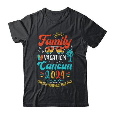 Family Vacation 2024 Cancun Matching Summer Vacation Shirt & Tank Top | teecentury