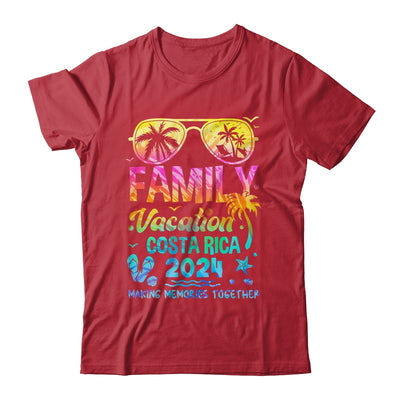 Family Vacation 2024 Costa Rica Matching Memories Together Shirt & Tank Top | teecentury