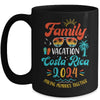 Family Vacation 2024 Costa Rica Matching Summer Vacation Mug | teecentury