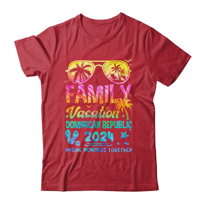 Family Vacation 2024 Dominican Republic Matching Memories Together Shirt & Tank Top | teecentury