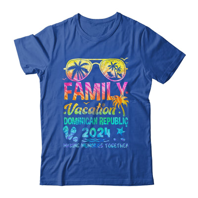 Family Vacation 2024 Dominican Republic Matching Memories Together Shirt & Tank Top | teecentury