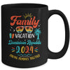 Family Vacation 2024 Dominican Republic Matching Summer Mug | teecentury