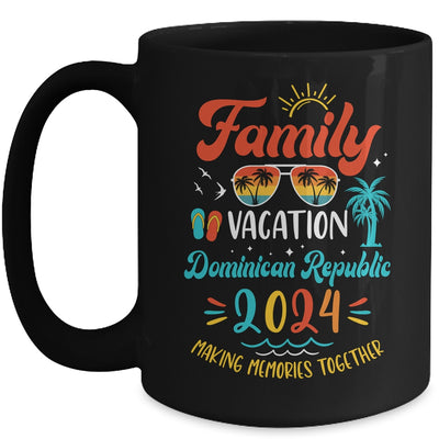 Family Vacation 2024 Dominican Republic Matching Summer Mug | teecentury