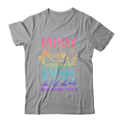 Family Vacation 2024 Making Memories Together Family Cruise Shirt & Tank Top | teecentury