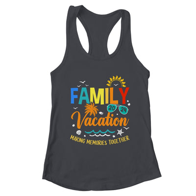 Family Vacation 2024 Making Memories Together Matching Summer Shirt & Tank Top | teecentury