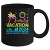 Family Vacation 2024 Making Memories Together Summer Family Mug | teecentury