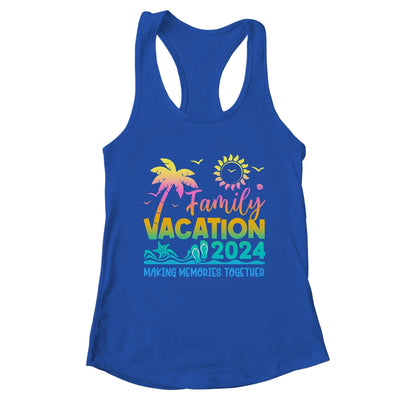 Family Vacation 2024 Making Memories Together Summer Family Shirt & Tank Top | teecentury