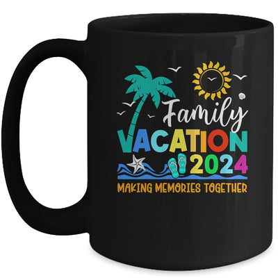 Family Vacation 2024 Making Memories Together Summer Vacation Mug | teecentury