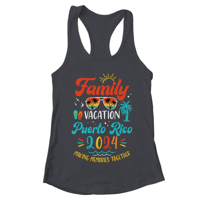 Family Vacation 2024 Puerto Rico Matching Summer Vacation Shirt & Tank Top | teecentury