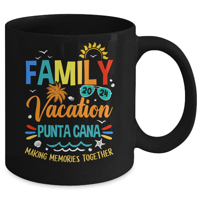 Family Vacation 2024 Punta Cana Making Memories Together Mug | teecentury