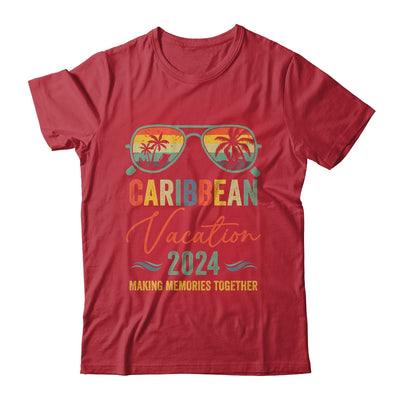 Family Vacation 2024 Summer Caribbean Matching Group Shirt & Tank Top | teecentury