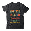 Family Vacation 2024 Summer Mexico Matching Group Shirt & Tank Top | teecentury