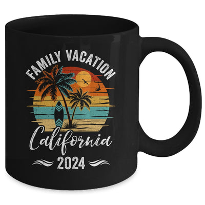 Family Vacation 2024 Vintage California Summer Matching Trip Mug | teecentury