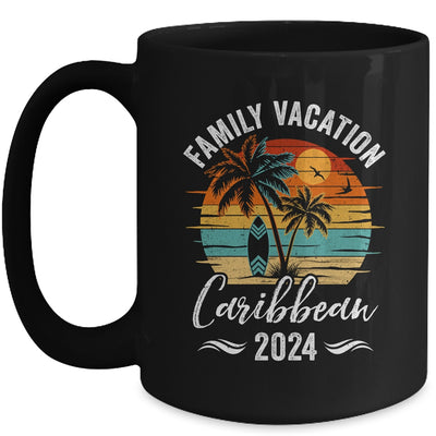 Family Vacation 2024 Vintage Caribbean Summer Matching Trip Mug | teecentury