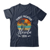 Family Vacation 2024 Vintage Florida Summer Matching Trip Shirt & Tank Top | teecentury