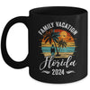 Family Vacation 2024 Vintage Florida Summer Matching Trip Mug | teecentury