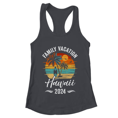Family Vacation 2024 Vintage Hawaii Summer Matching Trip Shirt & Tank Top | teecentury
