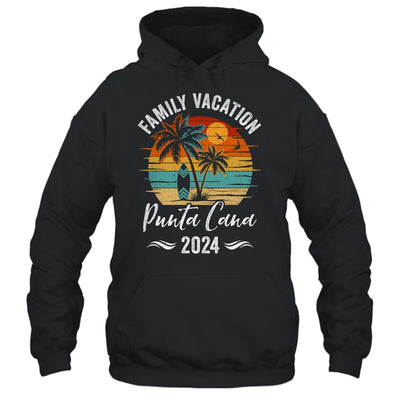 Family Vacation 2024 Vintage Punta Cana Summer Matching Trip Shirt & Tank Top | teecentury