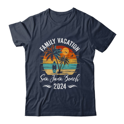 Family Vacation 2024 Vintage San Juan Beach Summer Matching Trip Shirt & Tank Top | teecentury