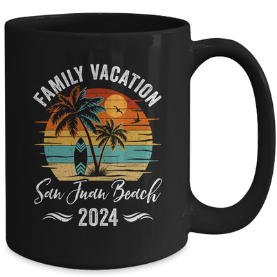 Family Vacation 2024 Vintage San Juan Beach Summer Matching Trip Mug | teecentury