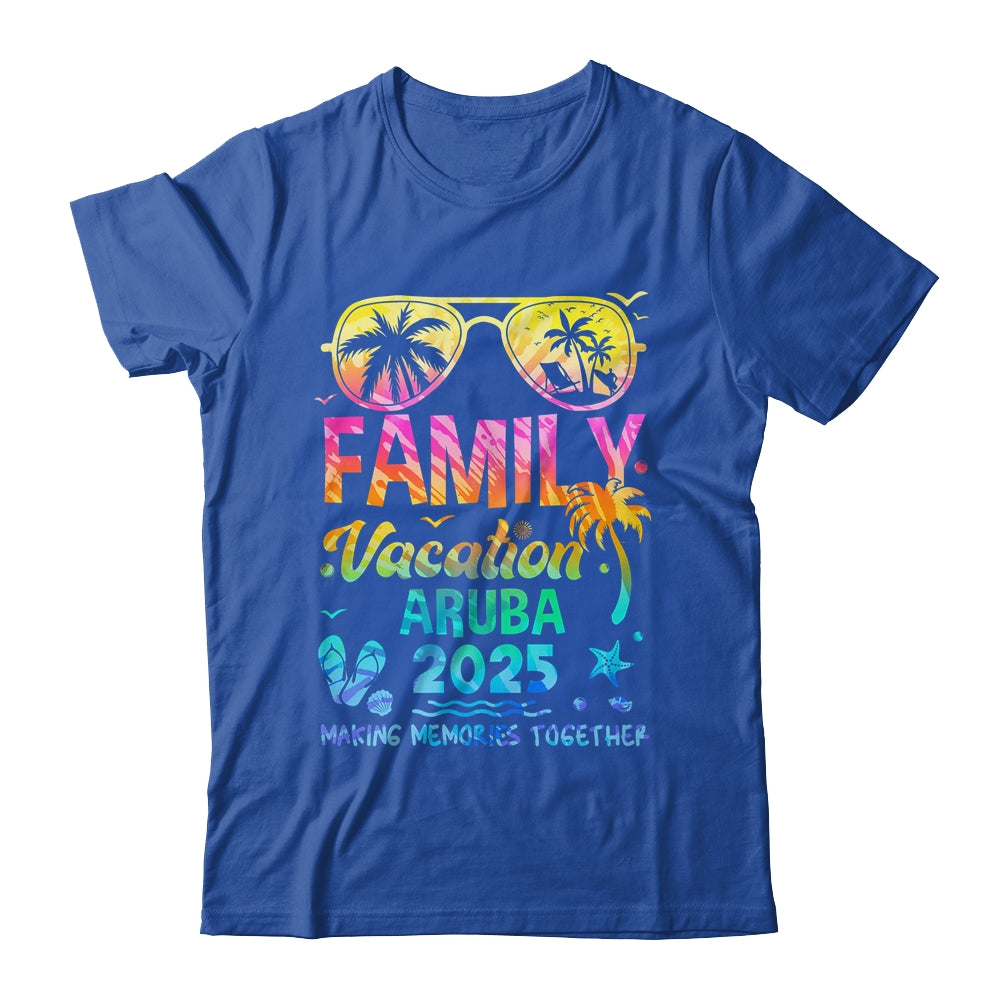 Family Vacation 2025 Aruba Matching Memories Together Shirt & Tank Top | teecentury