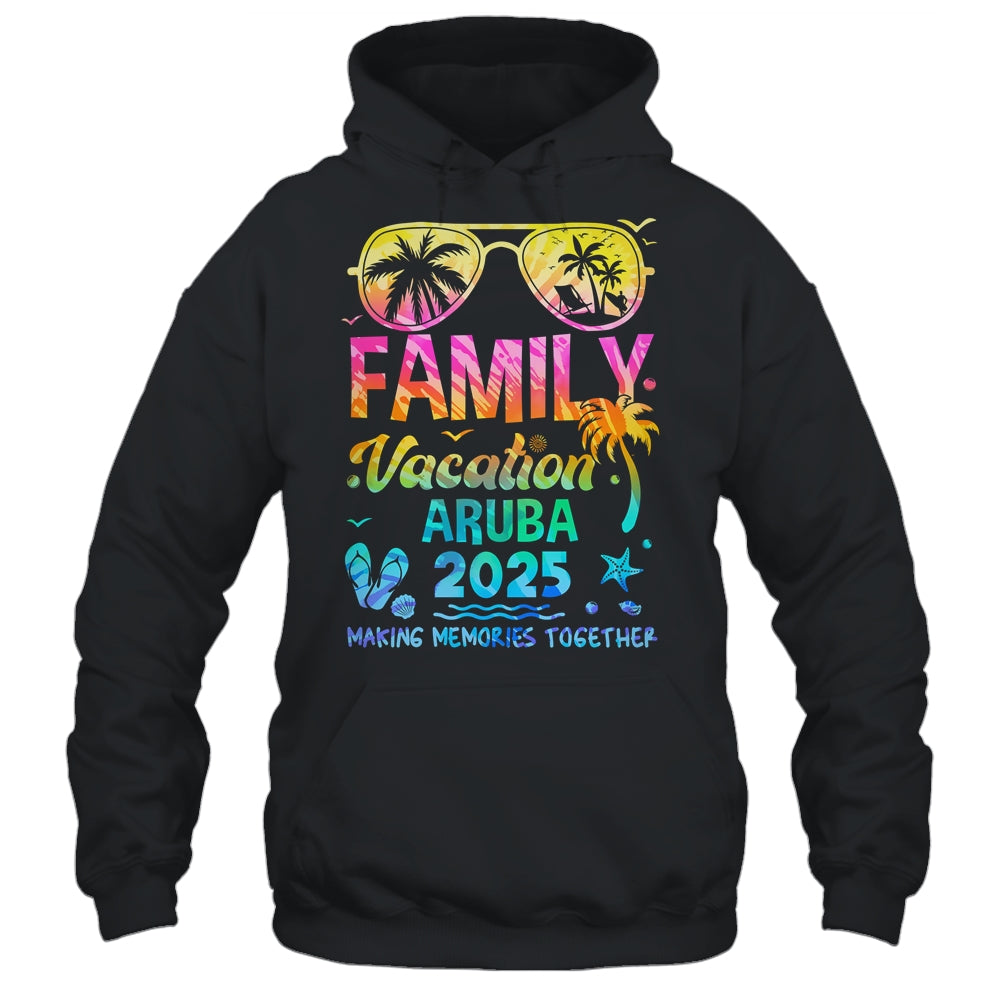 Family Vacation 2025 Aruba Matching Memories Together Shirt & Tank Top | teecentury