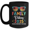 Family Vacation 2025 Beach Matching Summer Family Vibes Mug | teecentury