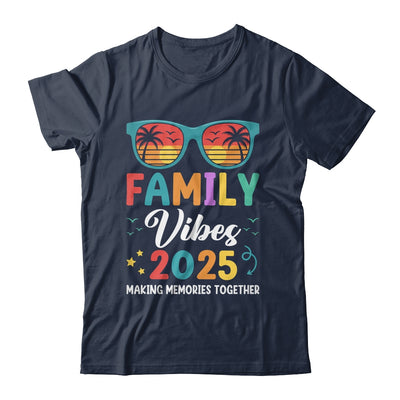 Family Vacation 2025 Beach Matching Summer Family Vibes Shirt & Tank Top | teecentury