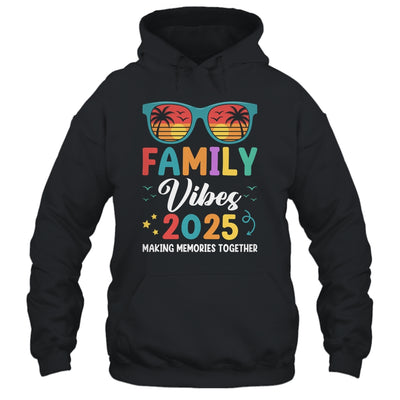 Family Vacation 2025 Beach Matching Summer Family Vibes Shirt & Tank Top | teecentury