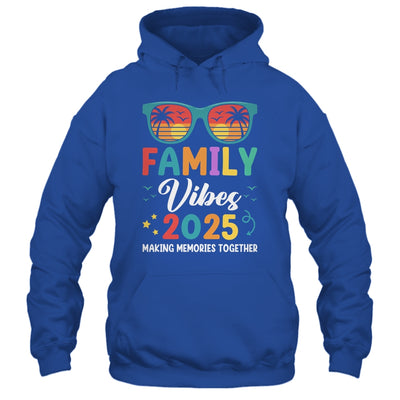 Family Vacation 2025 Beach Matching Summer Family Vibes Shirt & Tank Top | teecentury