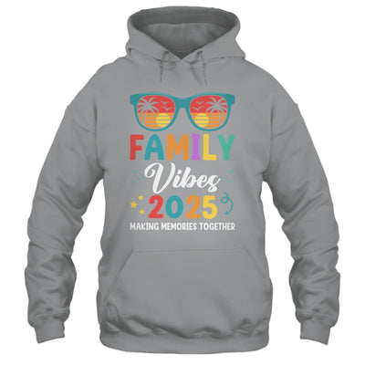 Family Vacation 2025 Beach Matching Summer Family Vibes Shirt & Tank Top | teecentury