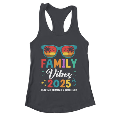 Family Vacation 2025 Beach Matching Summer Family Vibes Shirt & Tank Top | teecentury