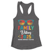 Family Vacation 2025 Beach Matching Summer Family Vibes Shirt & Tank Top | teecentury