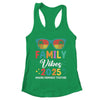 Family Vacation 2025 Beach Matching Summer Family Vibes Shirt & Tank Top | teecentury