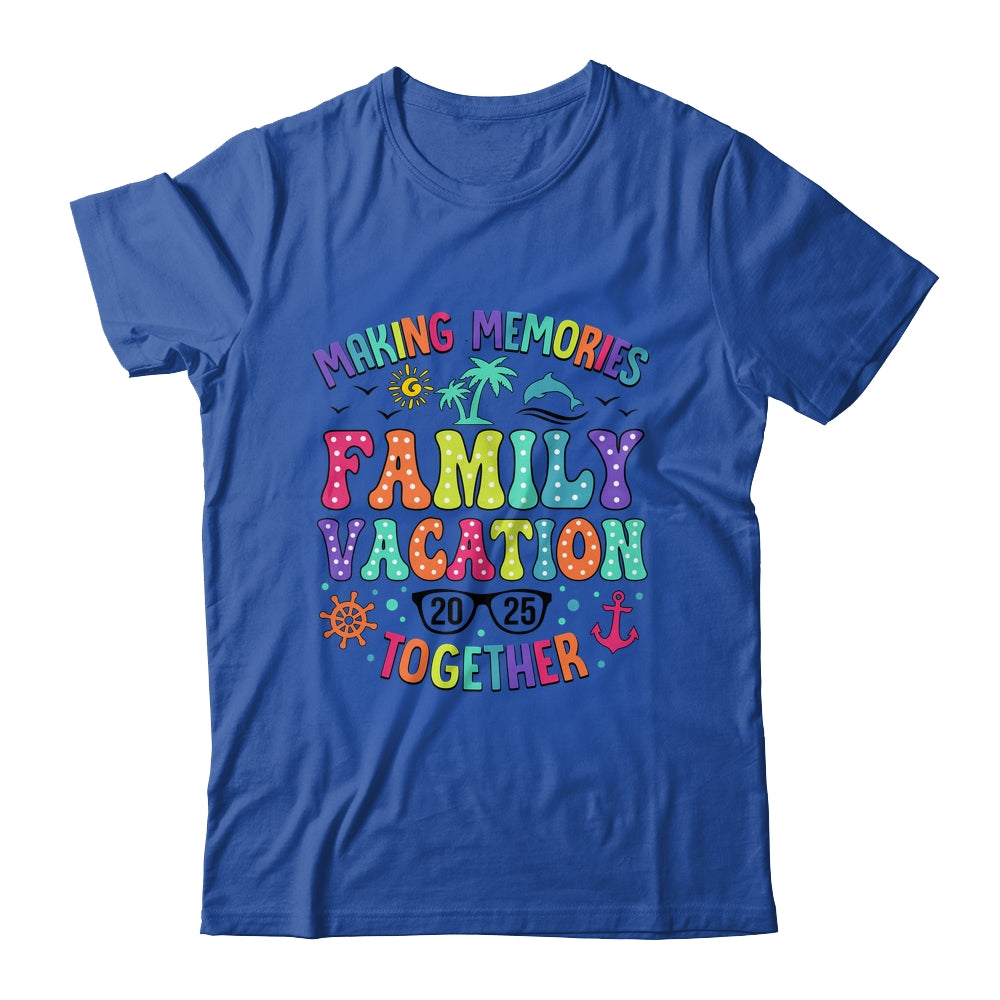 Family Vacation 2025 Beach Matching Summer Vacation Shirt & Tank Top | teecentury
